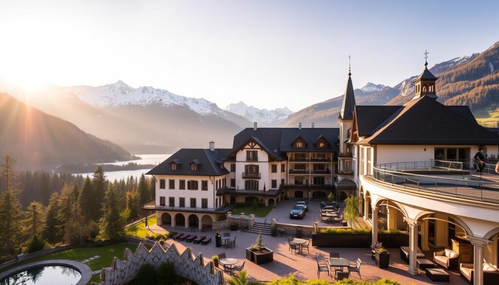 Schloss Elmau luxury resort in the Bavarian Alps